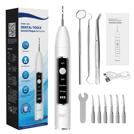 Dental Scaler Visual Precision Tartar and Stain Removal with Camera