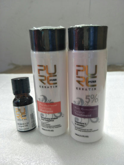 Hair Keratin Treatment  Purifying Shampoo