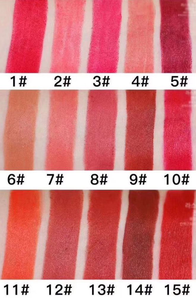 Lipstik Terakhir Korea BBI Velvet Matt - 10 Warna Cerah