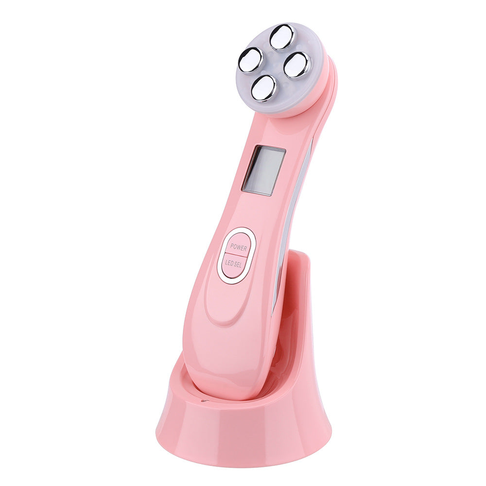 Multifunctional skin rejuvenation care instrument, Facial Massager, High Frequency LED