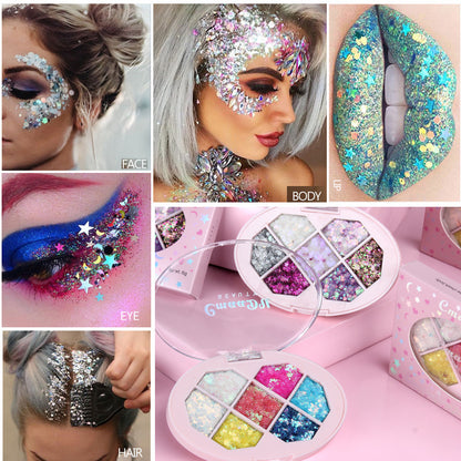 Eyeshadow Shimmer Jewels  glitter