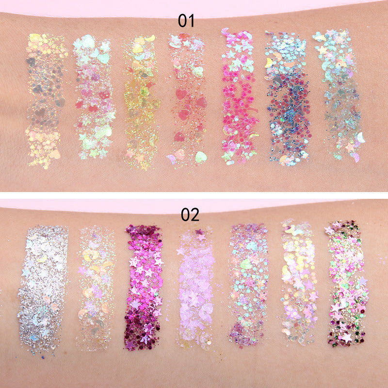 Eyeshadow Shimmer Jewels berkilauan