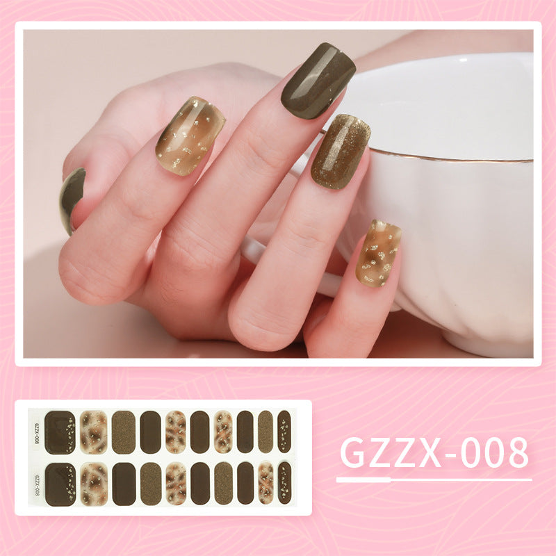 Korean Gel Nail Sticker Waterproof