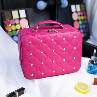 High-end deco Diamond Cosmetic Travel Bag