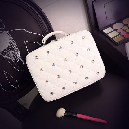 High-end deco Diamond Cosmetic Travel Bag