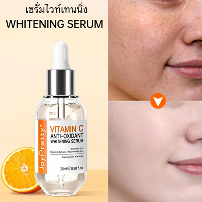 Vitamin C Serum Face Whitening Dark Spot Remover Hyaluronic Acid Korean Cosmetics