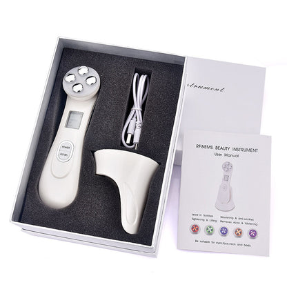 Multifunctional skin rejuvenation care instrument, Facial Massager, High Frequency LED