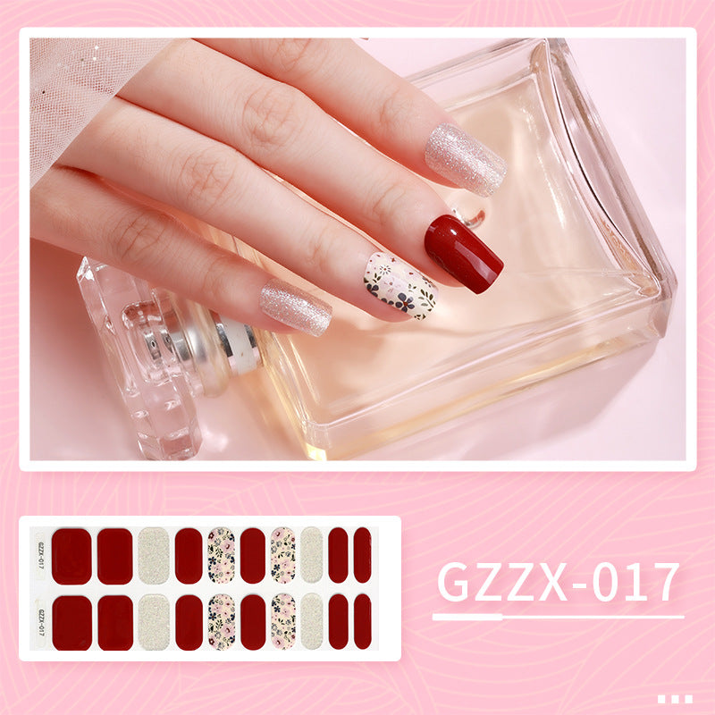 Korean Gel Nail Sticker Waterproof