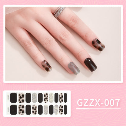 Korean Gel Nail Sticker Waterproof