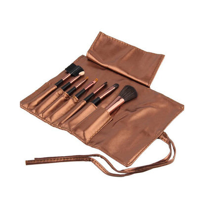 cosmetic bag and brush set