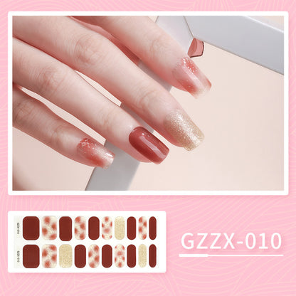 Korean Gel Nail Sticker Waterproof