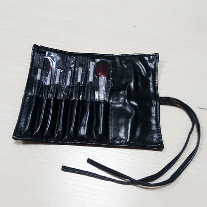 cosmetic bag and brush set