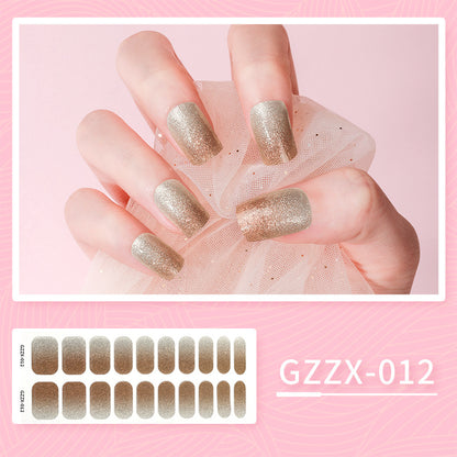 Korean Gel Nail Sticker Waterproof