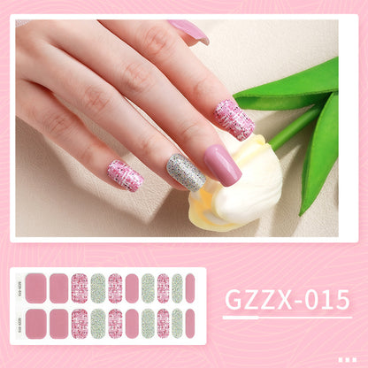 Korean Gel Nail Sticker Waterproof