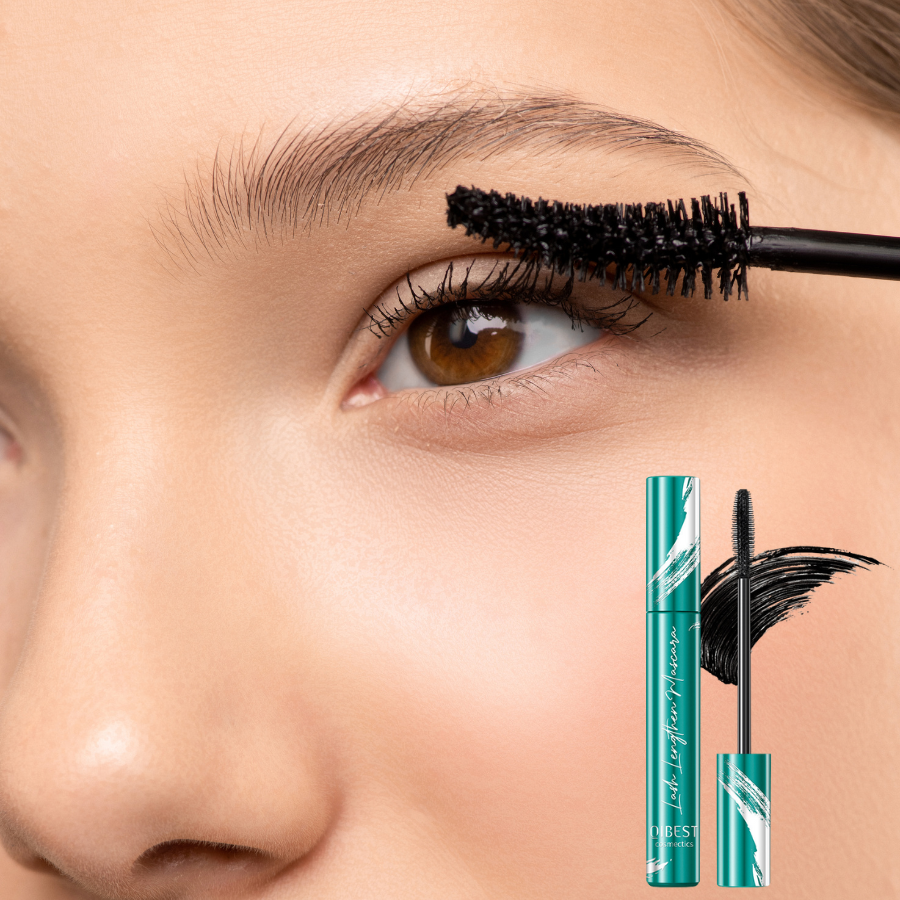 Waterproof mascara for long black eyelashes