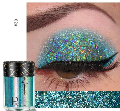 Palet Eyeshadow Matte &amp; Shimmer Profesional dengan Glitter Berkilau dan Nuansa Cerah