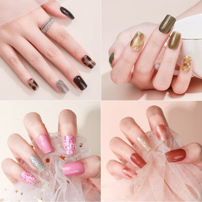 Korean Gel Nail Sticker Waterproof