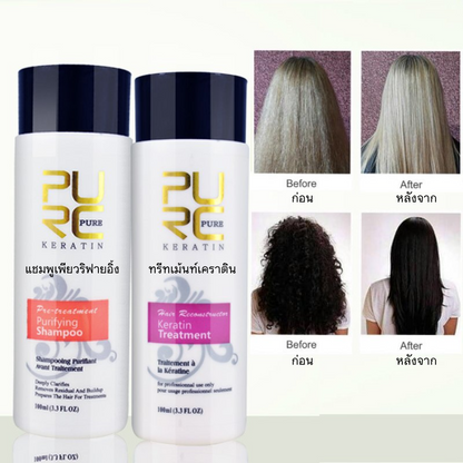 Hair Keratin Treatment  Purifying Shampoo