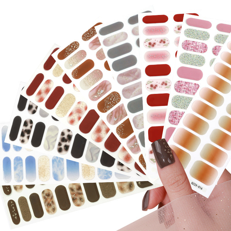 Korean Gel Nail Sticker Waterproof