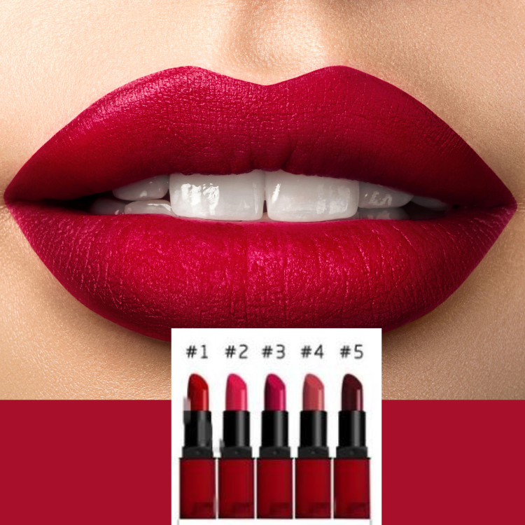 Korea BBI Velvet Matt Last Lipstick - 10 Vibrant Shades