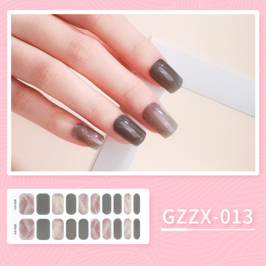 Korean Gel Nail Sticker Waterproof